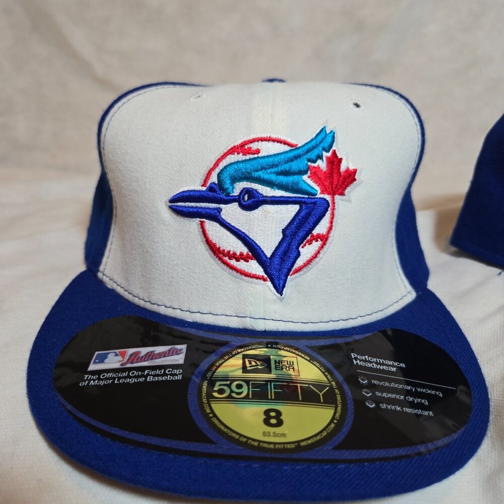NWT New Era 59FIFTY Toronto Blue Jays Authentic On-Field Fitted Hat -  ALLSIZES